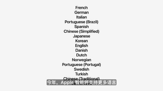 工程配资 苹果高管：Apple智能将支持更多语言，允许直接访问设备端大语言模型